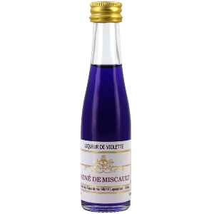 Mignonnette de Liqueur Miscault violette 3 cl 18°