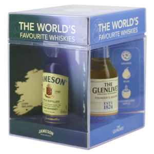 Tasting Box 4 mignonnettes World's Favourite Whisky