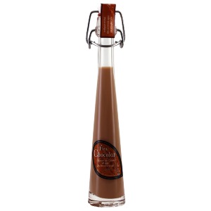 Mignonnette liqueur Cacao zeste Orange Fisselier 4 cl 17°