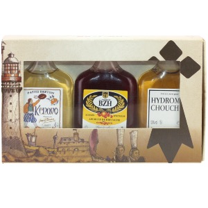 Tasting Box 3 mignonnettes pastis, chouchenn et apéritif breton Fisselier